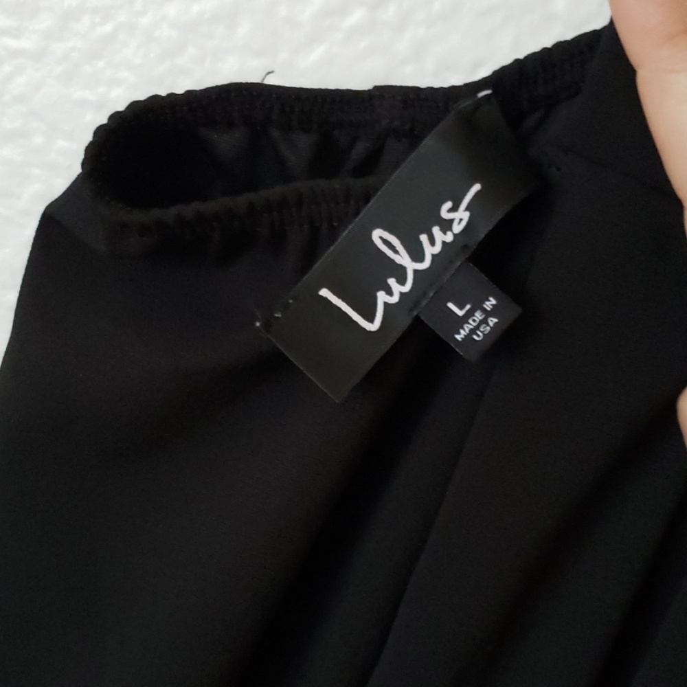 Lulus Thinking Out Loud Black Backless Jumpsuit - Picture 6 of 6